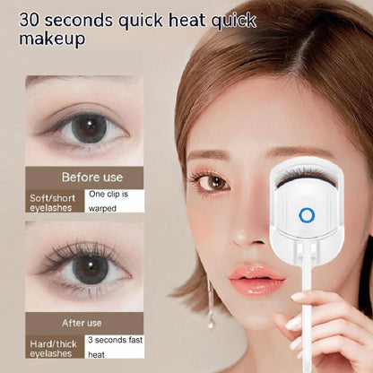 LashLift™ Heated Eyelash Curler – Long-Lasting, Rechargeable & Portable