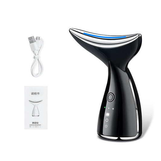 LiftGlow™ EMS Face & Neck Sculptor – LED Therapy + Double Chin Reducer